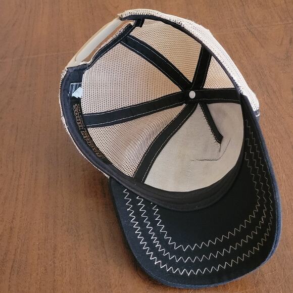 Goorin Bros The Rooster Animal Snapback Hat Black Trucker Hat Mesh back One size - Picture 7 of 11